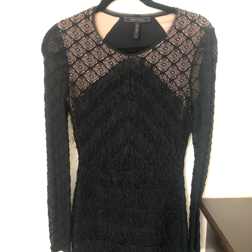 BCBG knit dress for special occasions